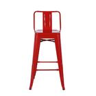 Kit 4 Banquetas Baixas Iron Tolix Titan Rivatti Encosto Baixo