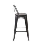 Kit 4 Banquetas Baixas Iron Tolix Titan Rivatti Encosto Baixo