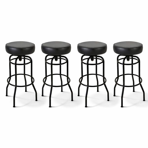 Kit 4 Banquetas Bar Altura 74cm Giratória Cozinha Gourmet Pre