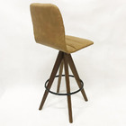 Kit 4 Banquetas Decorativa Helena Gomada Cor Caramelo Base Gi