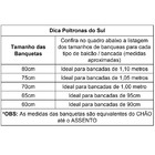 Kit 4 Banquetas Decorativa Pérola Tecido Linho Base Giratória