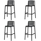 Kit 4 Banquetas Empilhável Floripa Fratini 100 cm (Altura) em