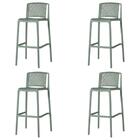 Kit 4 Banquetas Empilhável Floripa Fratini 100 cm (Altura) em