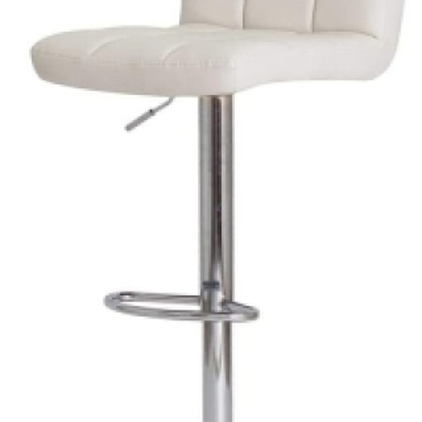 Kit 4 Banquetas Giratórias Alta Branca para Cozinha