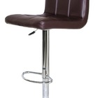 Kit 4 Banquetas Gomos Marrom Café