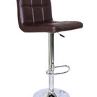 Kit 4 Banquetas Gomos Marrom Café