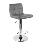 Kit 4 Banquetas Gomos Para Cozinha 3-35 Cinza