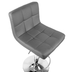 Kit 4 Banquetas Gomos Para Cozinha 3-35 Cinza