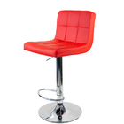 Kit 4 Banquetas Gomos Vermelha Para Cozinha