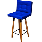 Kit 4 Banquetas Grace Alta Para Areá Gourmet E Balcão Área Go