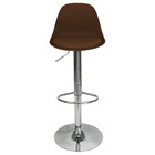 Kit 4 Banquetas Joly Luisa Eames Saarinen Base Giratória Crom