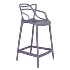 Kit 4 Banquetas Médias Masters Allegra 66 Cm