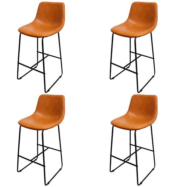 Kit 4 Banquetas Oxford Verner Fratini 100 Cm (altura) Poliure