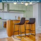 Kit 4 Banquetas Oxford Verner Fratini 100 Cm (altura) Poliure