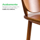 Kit 4 Banquetas Para Cozinha Americana Bar Alta Bistro Madeir