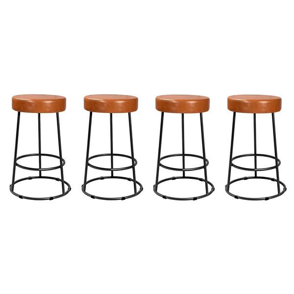 Kit 4 Banquetas Roma 70cm Couríssimo - Salaone