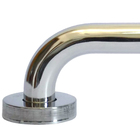 Kit 4 Barras De Apoio 40 E 60cm Lorben Com Alça Suporte Defic