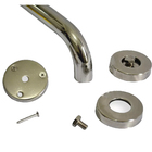 Kit 4 Barras De Apoio 40 E 60cm Lorben Com Alça Suporte Defic