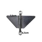 Kit 4 Borboletas + Levantadores Janela Guilhotina Inox