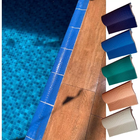 Kit 4 Bordas P/ Piscina Sithal Azul Royal 12x25 1m Linear