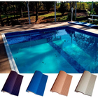 Kit 4 Bordas P Piscina Golfinho Azul Cobalto 12x25 1m Linear