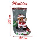 Kit 4 Botas Meias Enfeite Natal Temática Natalina