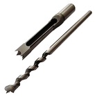 Kit 4 Brocas Furo Quadrado 1/4 A 1/2 Furadeira De Bancada