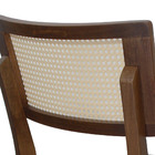 Kit 4 Cadeira De Jantar Palhinha Natural Moderna Madeira Maci