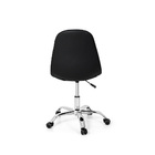 Kit 4 Cadeira Office Eiffel Botonê Base Giratória  Preta