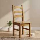 Kit 4 Cadeiras 100% Madeira Maciça Napoli Espresso Móveis Nog