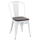 Kit - 4 Cadeiras + 2 Banquetas Altas Tolix Com Encosto - Bran