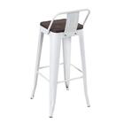 Kit - 4 Cadeiras + 2 Banquetas Altas Tolix Com Encosto - Bran