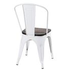 Kit - 4 Cadeiras + 2 Banquetas Altas Tolix Com Encosto - Bran