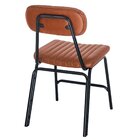 Kit 4 Cadeiras + 2 Banquetas Estofadas Industrial Loft Vintag