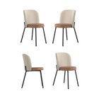 Kit 4 Cadeiras Aço Love Cabecasa Madeiraoriginals Preto/whisky