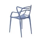 Kit 4 Cadeiras Allegra  Azul Caribe