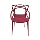 Kit 4 Cadeiras Allegra  Cereja