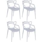Kit 4 Cadeiras Allegra - Cinza