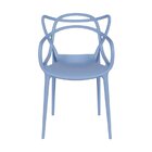 Kit 4 Cadeiras Allegra Solna  Azul