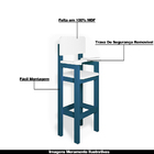 Kit 4 Cadeiras Alta Refeição Infantil Criança Restaurante Lan