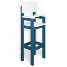 Kit 4 Cadeiras Alta Refeição Infantil Criança Restaurante Lan