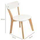 Kit 4 Cadeiras Antonella Branco