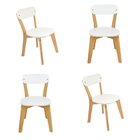 Kit 4 Cadeiras Antonella Branco