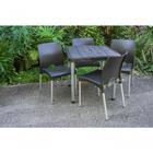 Kit 4 Cadeiras Boston Preta