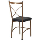 Kit 4 Cadeiras Buffet Em Alumínio Para Cozinha, Restaurante -