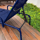 Kit 4 Cadeiras Catar Com Regulagem Para Piscina, Área Externa