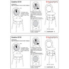 Kit 4 Cadeiras Cc10 Cromadas Debrum Treparoni