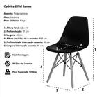 Kit 4 Cadeiras Charles Eames