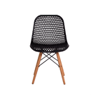 Kit 4 Cadeiras Colméia Preta