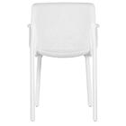 Kit 4 Cadeiras Com Braços Empilhavel Inmetro Sardenha Vega Fr